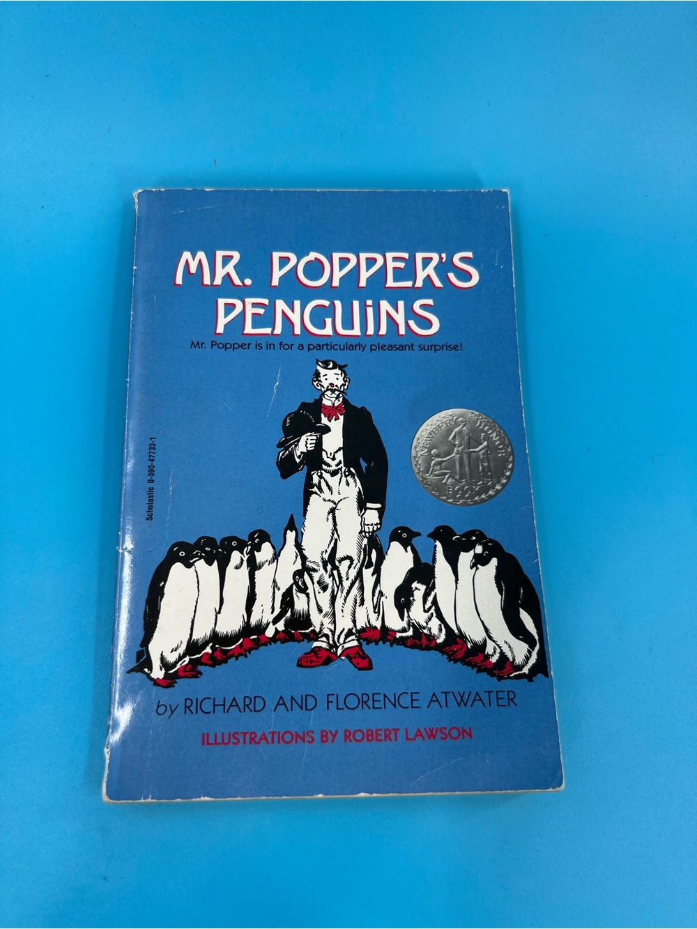 Mr Poppers Penguins Richard & Florence Atwater Newbery Honor Paperback Book